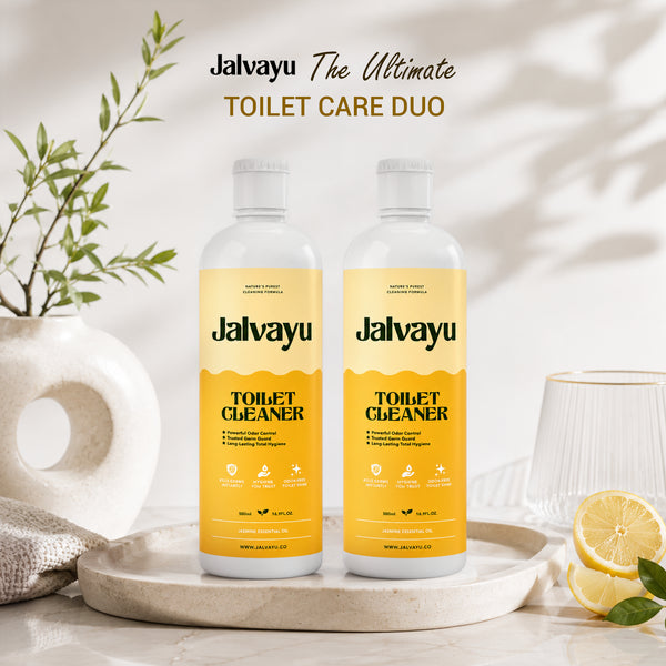 Home Hygiene Duo (Lavender Floor Cleaner + Jasmine Toilet Cleaner) - Pack of 2