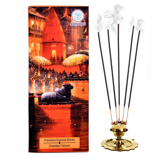 Jalvayu Premium Chandan Incense Stick | Best agarbatti for pooja