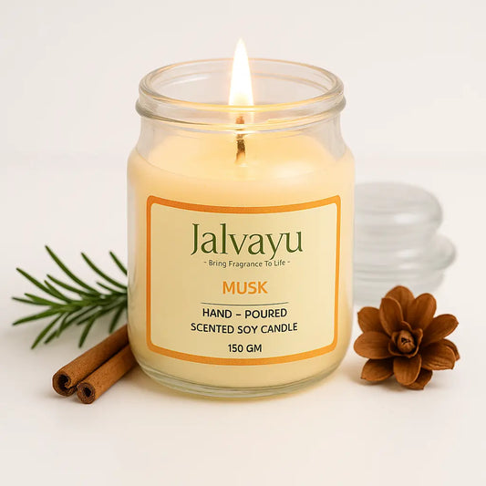 Musk scented candles